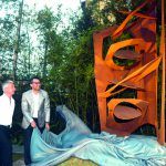 El Fernando Varela y Alberto Cruz desvelan la escultura
