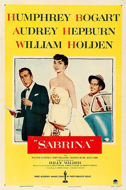440px Sabrina 1954 film poster