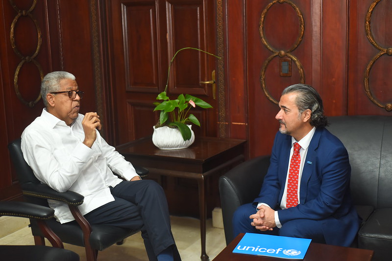 Ruben Silie y Carlos Carrera conversan sobre retos de UNICEF