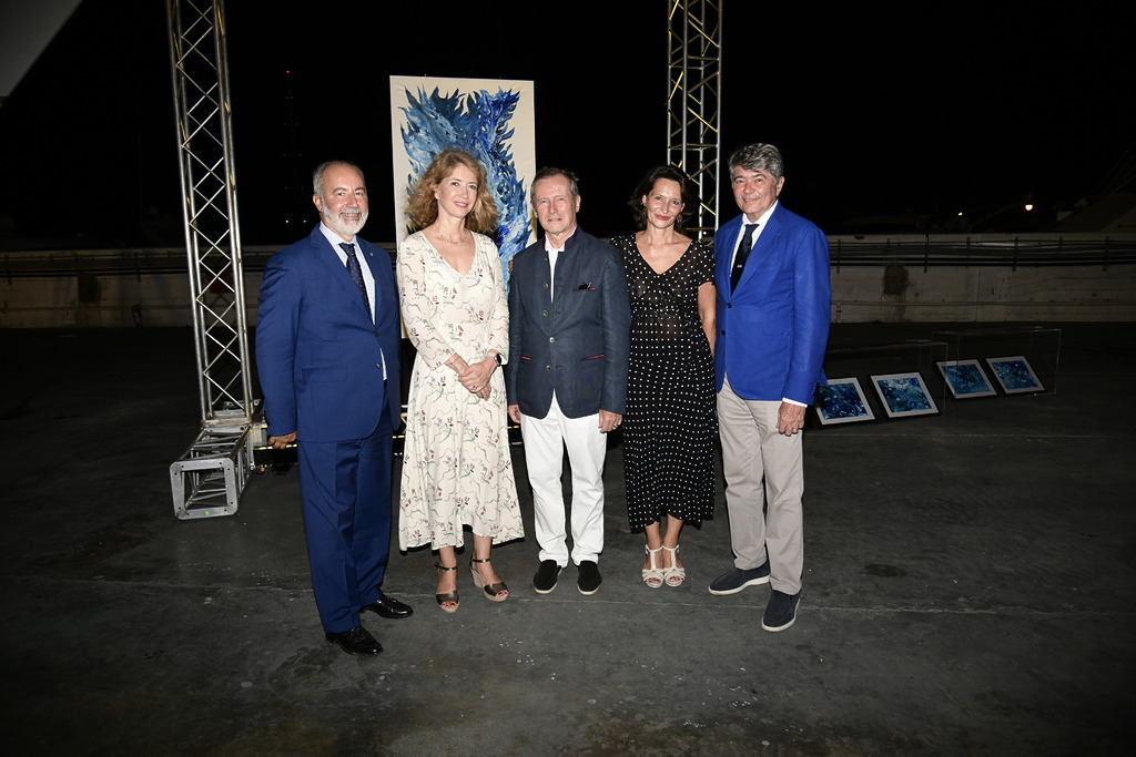 Stefano Queirolo Palmas Katja Aftheldt Erick Fournier Florence Fournier y Mauro Caslini